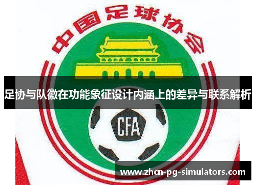 足协与队徽在功能象征设计内涵上的差异与联系解析